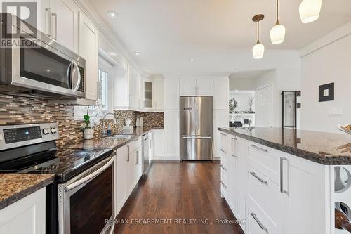 87 Monte Drive, Hamilton, ON - Indoor Photo Showing Kitchen With Upgraded Kitchen