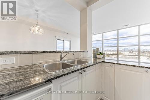 709 - 1 Leaside Park Drive, Toronto, ON - Indoor Photo Showing Kitchen With Double Sink