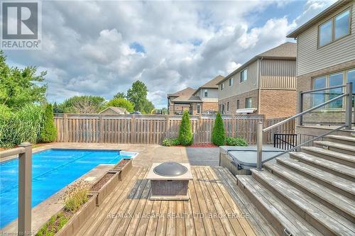 6254 Shapton Crescent, Niagara Falls, ON - Outdoor With In Ground Pool With Deck Patio Veranda