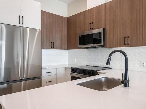 408-2770 Winster Rd, Langford, BC - Indoor Photo Showing Kitchen With Upgraded Kitchen