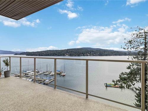 604-6609 Goodmere Rd, Sooke, BC - Outdoor With Body Of Water With Balcony With View