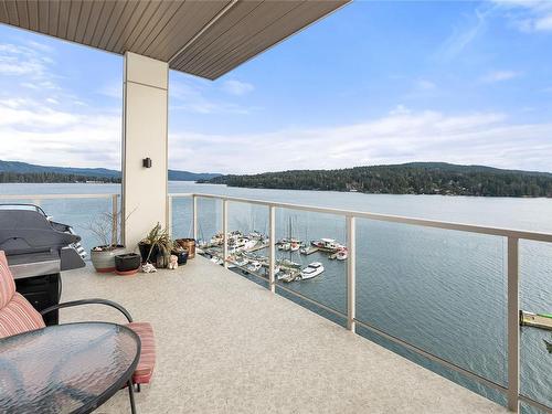 604-6609 Goodmere Rd, Sooke, BC - Outdoor With Body Of Water With Balcony With View