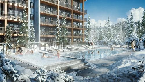 AI generated photos.  Property may exactly as shown. - 4240 Red Mountain Road Unit# 215, Rossland, BC - Outdoor