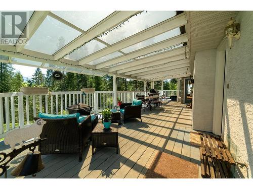 552 Wellspring Road, Creston, BC - Outdoor With Deck Patio Veranda With Exterior