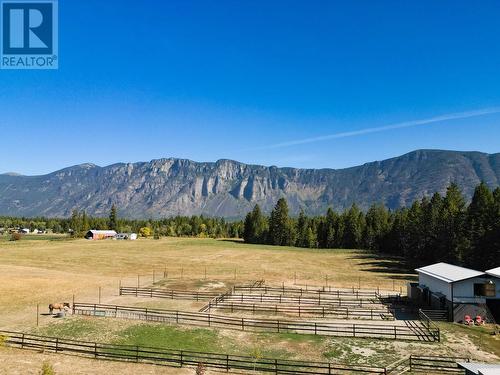 Runouts and pastures view - 552 Wellspring Road, Creston, BC - Outdoor With View