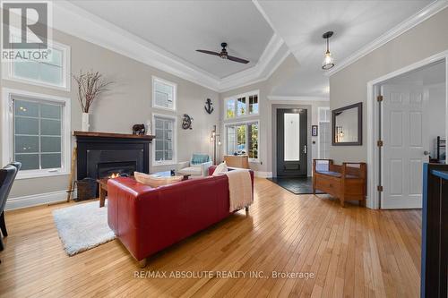 54 Stonecroft Terrace, Ottawa, ON - Indoor Photo Showing Living Room With Fireplace