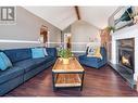 2404 Wiltse Drive, Penticton, BC  - Indoor Photo Showing Living Room With Fireplace 