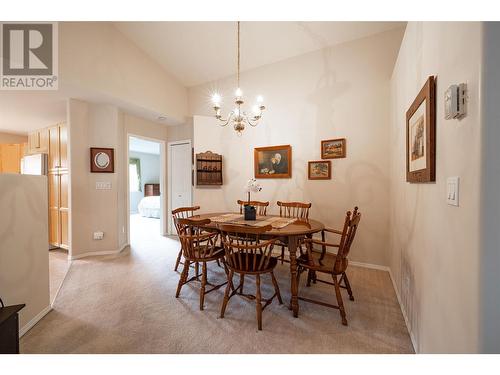 5888 Okanagan Landing Road Unit# 18, Vernon, BC - Indoor Photo Showing Dining Room