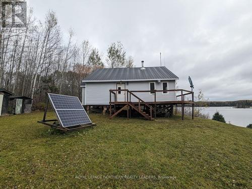 Lot 18 Mattagami Lake, Sudbury Remote Area, ON - Outdoor With Body Of Water With Deck Patio Veranda