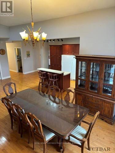 1632 2 & 3 Concession, Cochrane, ON - Indoor Photo Showing Dining Room