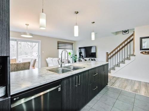 Kitchen - 96 Rue Irma-Levasseur, Gatineau (Buckingham), QC - Indoor Photo Showing Kitchen With Double Sink