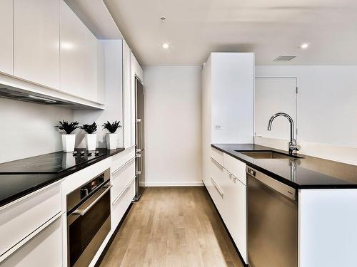 Kitchen - 508-2727 Rue St-Patrick, Montréal (Le Sud-Ouest), QC - Indoor Photo Showing Kitchen With Upgraded Kitchen