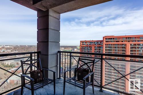 #1701 9020 Jasper Av Nw, Edmonton, AB - Outdoor With Balcony With View With Exterior