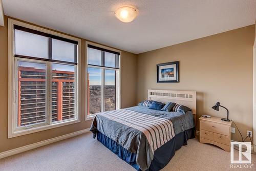 #1701 9020 Jasper Av Nw, Edmonton, AB - Indoor Photo Showing Bedroom