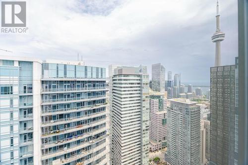 4905 - 8 Widmer Street, Toronto, ON - Outdoor With Facade