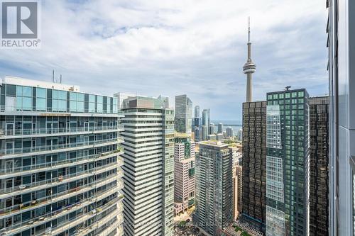 4905 - 8 Widmer Street, Toronto, ON - Outdoor With Balcony With Facade