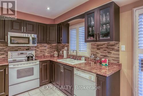 58 Reed Drive, Ajax (Central), ON - Indoor Photo Showing Kitchen With Double Sink