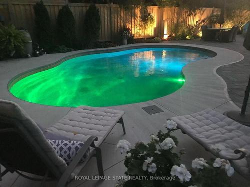 2 North Crt N, Grimsby, ON - Outdoor With In Ground Pool With Backyard