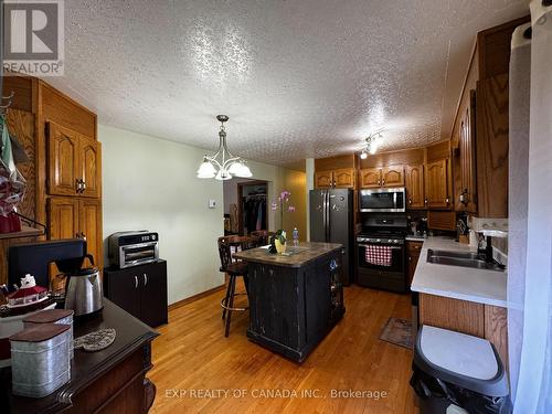 129 Hudson Crescent, Timmins (Mtj - Main Area), ON - Indoor Photo Showing Kitchen With Double Sink