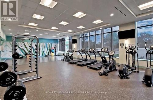 804 - 7890 Bathurst Street, Vaughan, ON - Indoor Photo Showing Gym Room