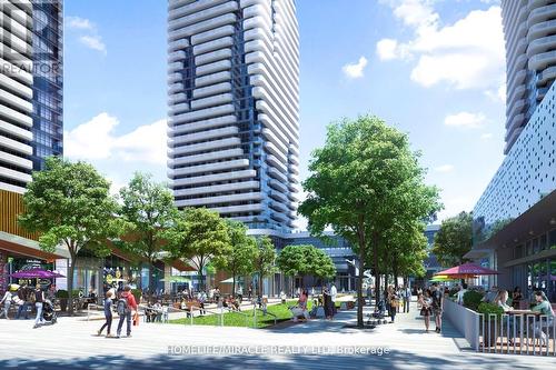 202 - 195 Commerce Street, Vaughan, ON - Outdoor With Balcony With Facade