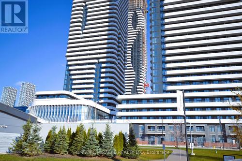 202 - 195 Commerce Street, Vaughan, ON - Outdoor With Balcony With Facade