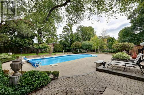 2633 Liruma Road, Mississauga, ON - Outdoor With In Ground Pool With Deck Patio Veranda With Backyard