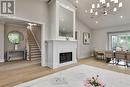 1312 Duncan Road, Oakville, ON  - Indoor Photo Showing Living Room With Fireplace 