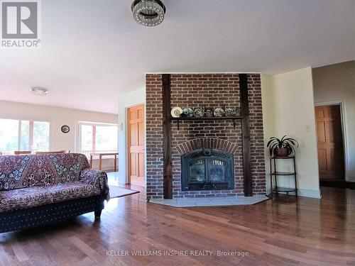 195 Prest Road, Stirling-Rawdon, ON - Indoor Photo Showing Living Room With Fireplace