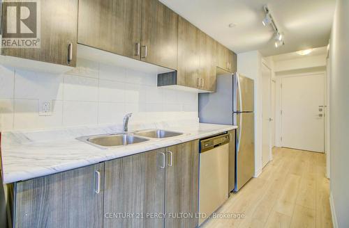 501 - 1 Falaise Road, Toronto, ON - Indoor Photo Showing Kitchen With Double Sink