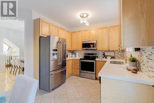 2422 Pilgrim Square, Oshawa, ON - Indoor Photo Showing Kitchen With Double Sink