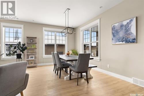 52 Fairway Crescent, White City, SK - Indoor Photo Showing Dining Room