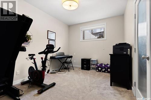 52 Fairway Crescent, White City, SK - Indoor Photo Showing Gym Room