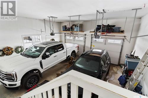 52 Fairway Crescent, White City, SK - Indoor Photo Showing Garage