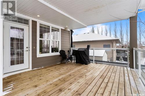 52 Fairway Crescent, White City, SK - Outdoor With Deck Patio Veranda With Exterior