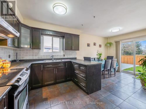 22 Bryant Court, Brampton, ON - Indoor Photo Showing Kitchen With Double Sink