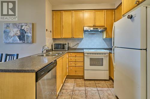 1114 - 3880 Duke Of York Boulevard, Mississauga, ON - Indoor Photo Showing Kitchen With Double Sink