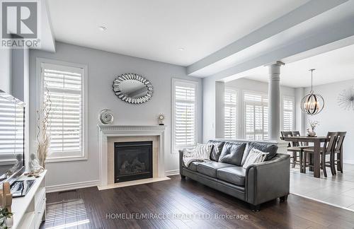 4664 Ray Lane, Burlington, ON - Indoor Photo Showing Living Room With Fireplace