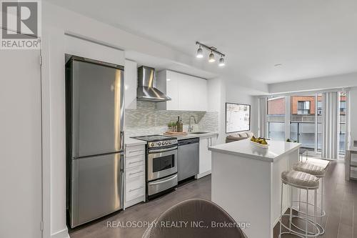 506 - 58 Orchard View Boulevard, Toronto, ON - Indoor Photo Showing Kitchen With Stainless Steel Kitchen With Upgraded Kitchen