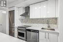 506 - 58 Orchard View Boulevard, Toronto, ON  - Indoor Photo Showing Kitchen With Stainless Steel Kitchen With Upgraded Kitchen 