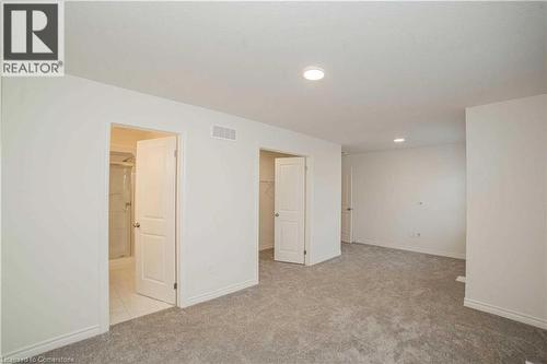 View of carpeted empty room - 182 Byers Street, London, ON - Indoor Photo Showing Other Room