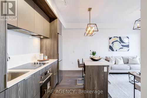 2507 - 130 River Street, Toronto, ON - Indoor Photo Showing Kitchen With Upgraded Kitchen