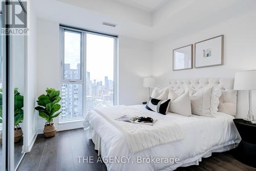 2507 - 130 River Street, Toronto, ON - Indoor Photo Showing Bedroom