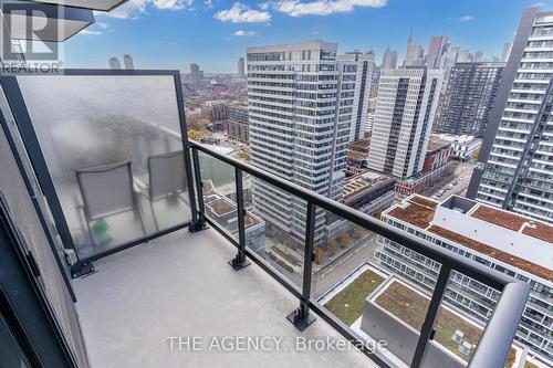 2507 - 130 River Street, Toronto, ON - Outdoor With Balcony With View