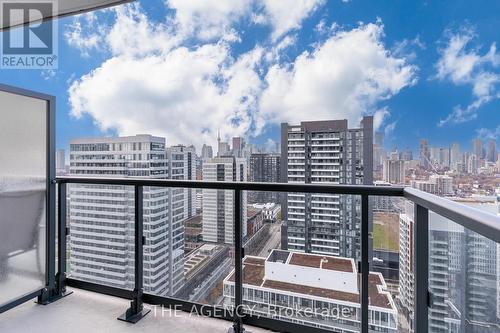 2507 - 130 River Street, Toronto, ON - Outdoor With Balcony With View