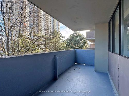 307 - 40 Bay Mills Boulevard, Toronto, ON - Outdoor With Balcony With Exterior