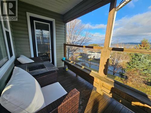 4 Youngs Avenue, Corner Brook, NL - Outdoor With Deck Patio Veranda With View With Exterior