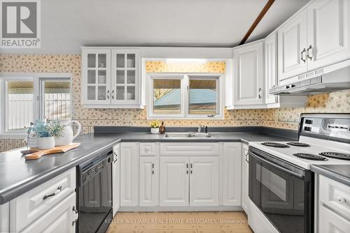 118 West 19Th Street, Hamilton, ON - Indoor Photo Showing Kitchen With Double Sink