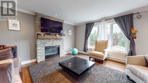 40 Iceland Place, St. John'S, NL - Indoor Photo Showing Living Room With Fireplace