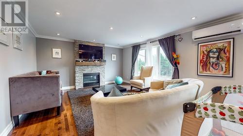 40 Iceland Place, St. John'S, NL - Indoor Photo Showing Living Room With Fireplace